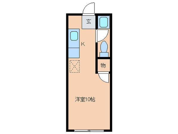 メグハウス石丸の物件間取画像